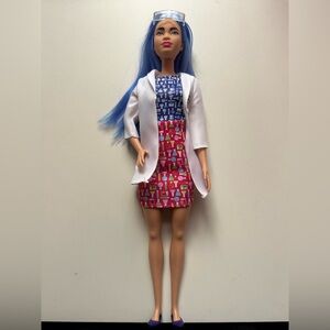Science Barbie with Extra Clothes